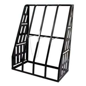 Mropurchase Vertical Pipe Storage Rack, 6,000 lb Capacity, 4-Bay, 47"W x 24"D x 60"H