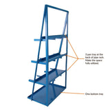 Mropurchase Vertical Pipe Storage Rack, 3,000 lb Capacity, 3-Bay, 39"W x 24"D x 84"H