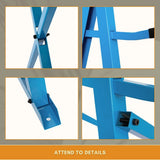 Mropurchase Horizontal Pipe Storage Rack, 1,000 lb Capacity, 7 Shelves, 60"L x 36"D x 66"H