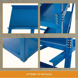 Mropurchase Vertical Pipe Storage Rack, 3,000 lb Capacity, 3-Bay, 39"W x 24"D x 84"H